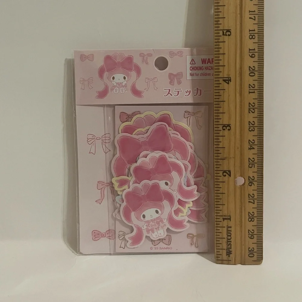 My Melody Long Ribbon Princess 50th Anniversary Stickers